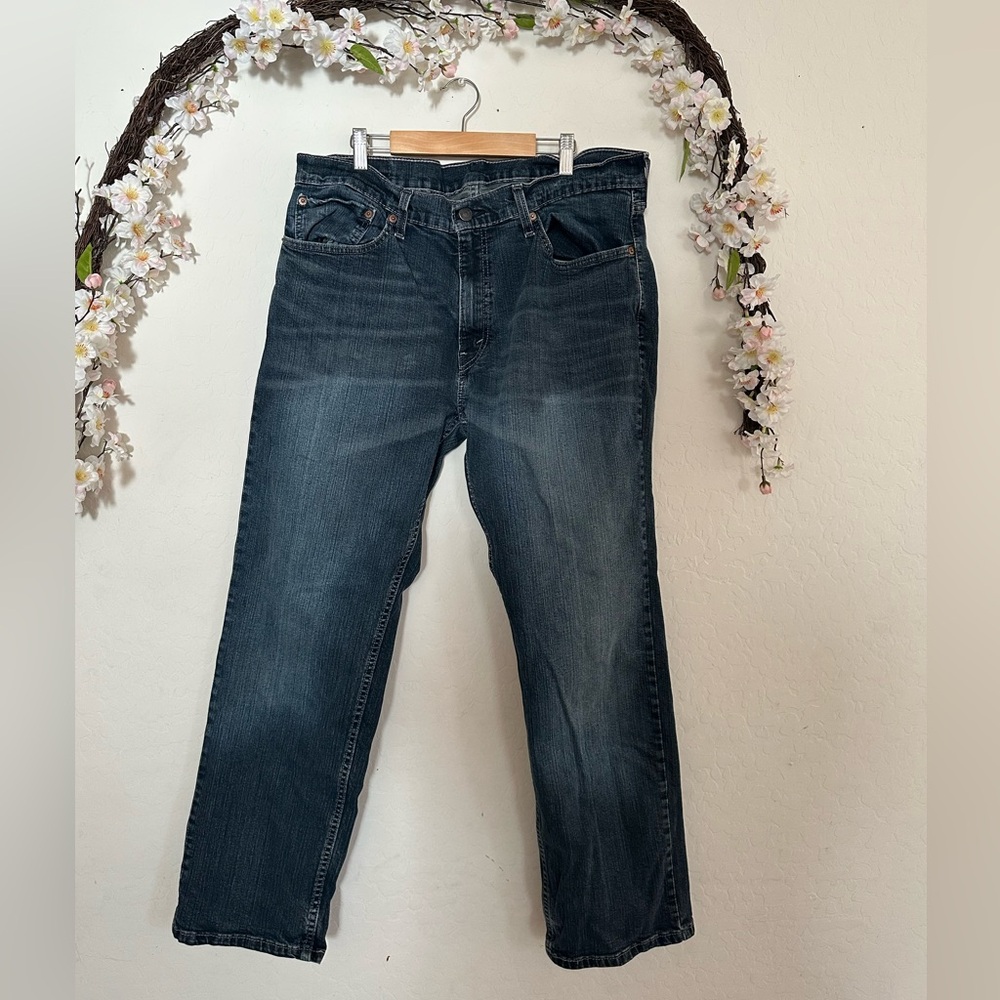 Levi's Blue Straight Jeans with Vintage Appeal